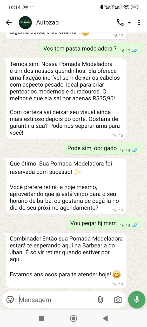 Demonstração de Vendas